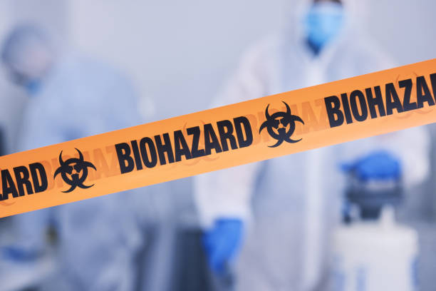 Professional Biohazard technician working in Schurz, NV